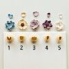 Polymer Clay Tools, 5Pcs Floral Petal Cutters
