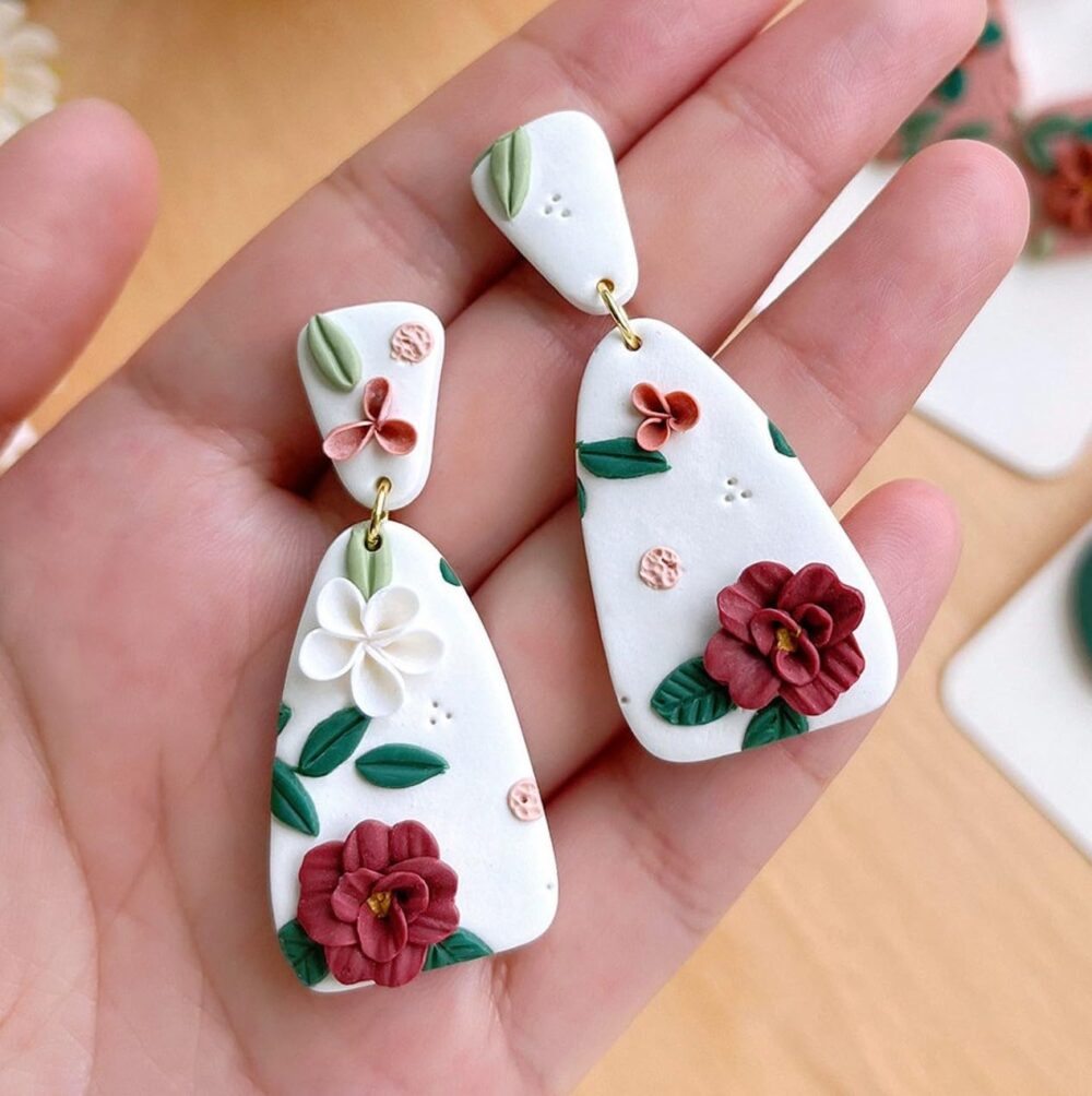 Organic Shape Cutters for Polymer Clay Jewelry, Set of 15