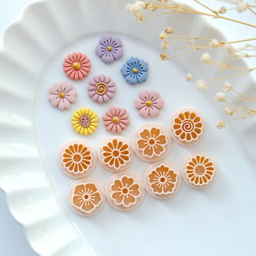 Polymer Clay Cutters for Making Earrings & Crafts