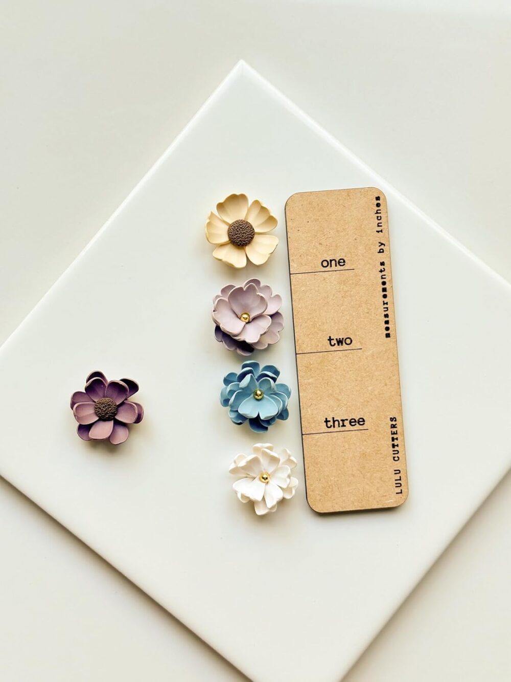 Polymer Clay Tools, 5Pcs Floral Petal Cutters