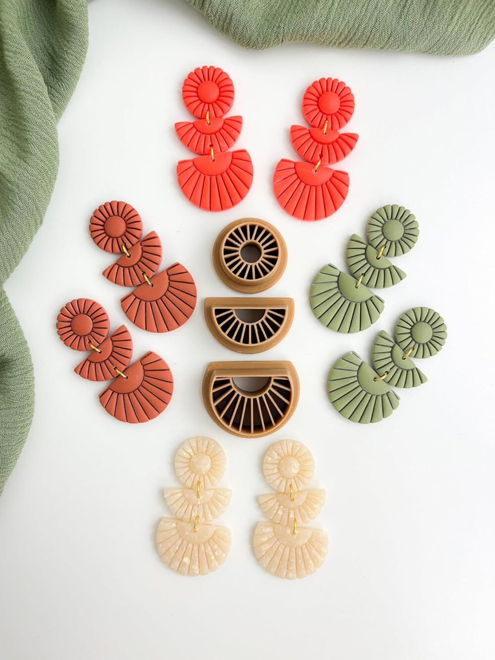 Fringe Dangle Polymer Clay Cutter