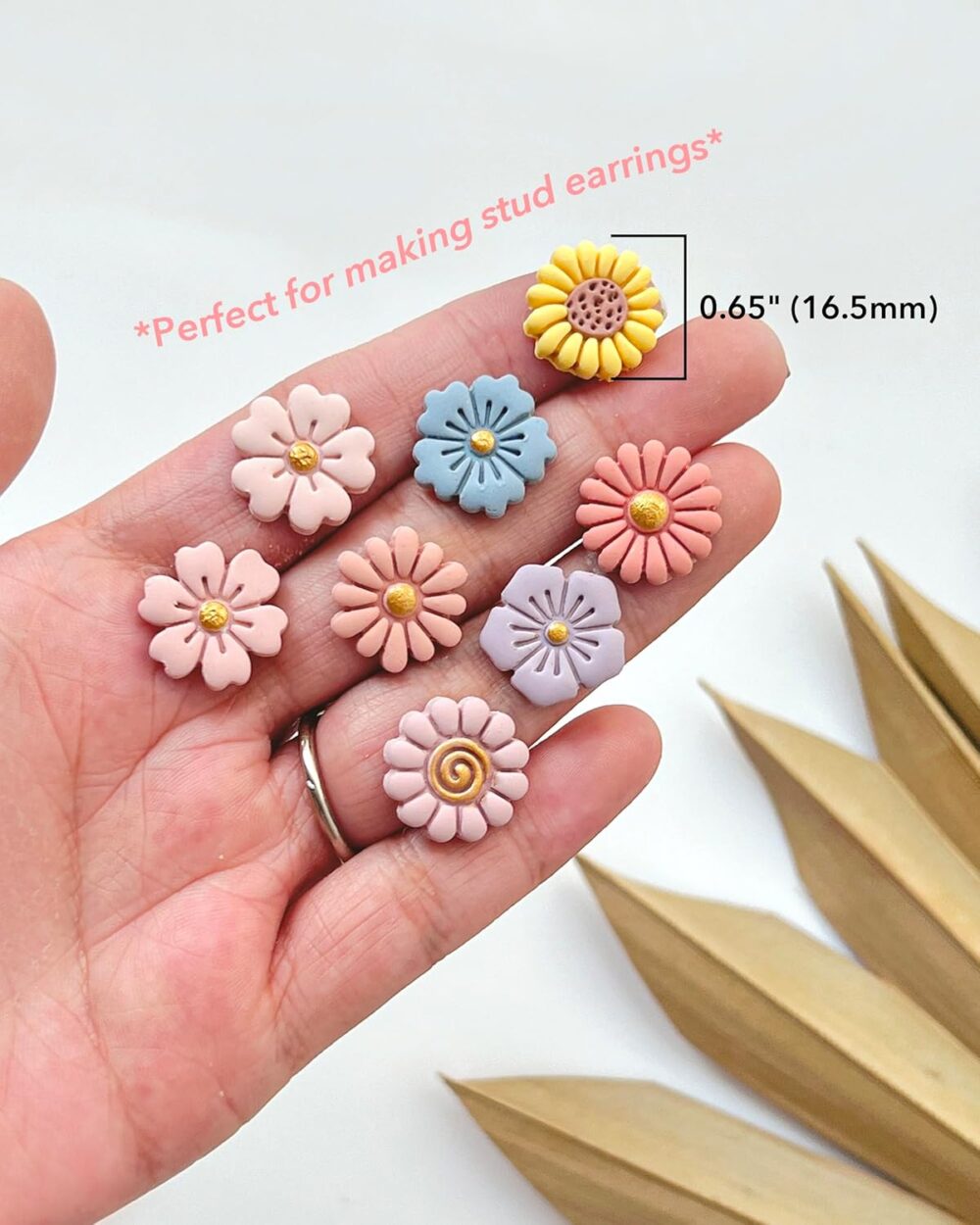 Polymer Clay Cutters for Making Earrings & Crafts