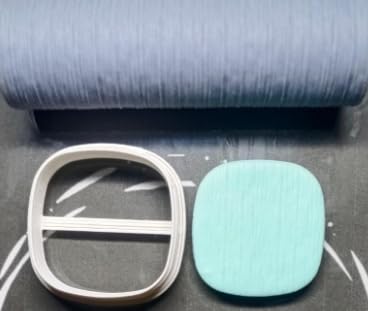 Texture Roller for Polymer Clay (Brushed MATEL Texture)