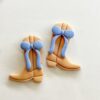 Polymer Clay Cutters, Cowboy Romance Boots Design