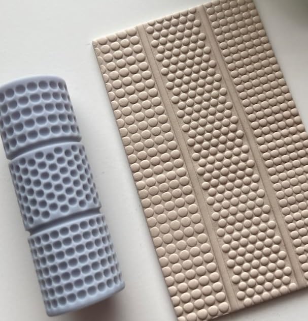 Texture Roller for Polymer Clay (Beaded Texture)