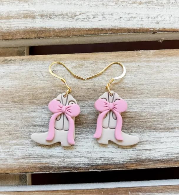 Polymer Clay Cutters, Cowboy Romance Boots Design
