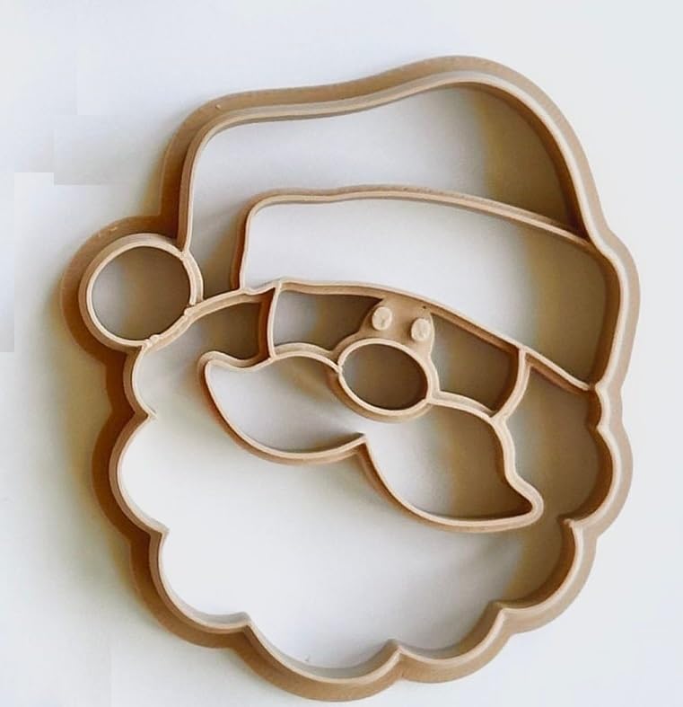 Santa FACE Trinket Dish Clay Cutter, Ring Dish Clay Cutter, JWELLERY Dish Clay Cutter. Home Decor, Fridge Magnet, DIY KIT