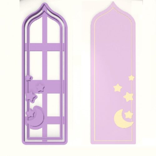 Bookmark HOLY Symbol Moon & Star Clay Cutters