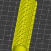 Texture Roller for Polymer Clay (Moroccan Tile Texture)