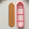 Bookmark Clay Cutters, Bookmark with Shelves
