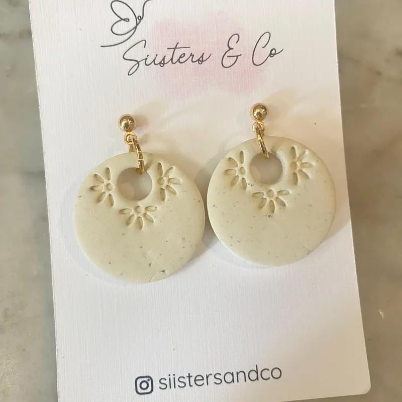 Fiona Polymer Clay Earring Cutter for Handmade Earrings