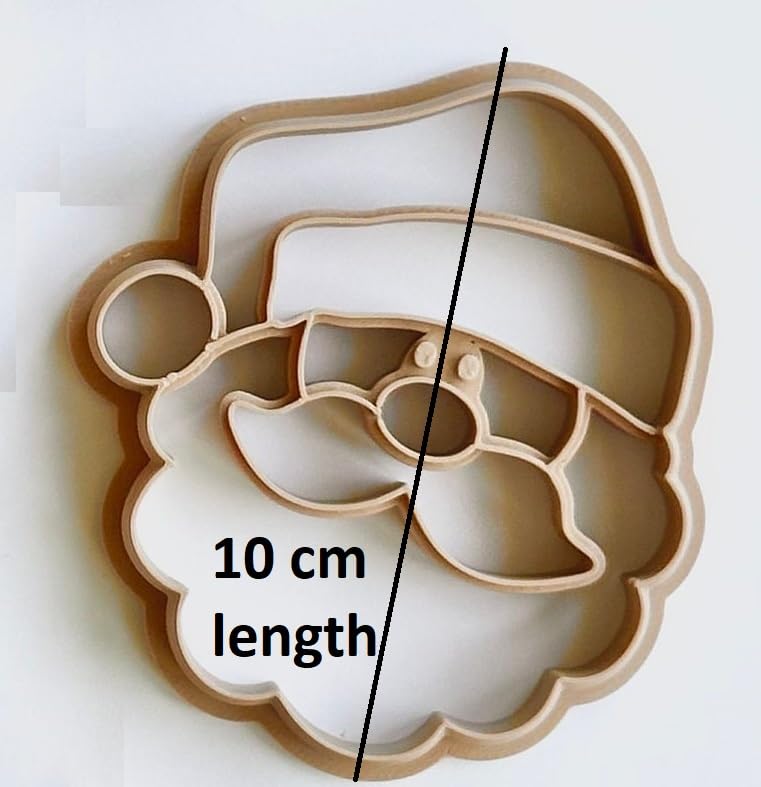 Santa FACE Trinket Dish Clay Cutter, Ring Dish Clay Cutter, JWELLERY Dish Clay Cutter. Home Decor, Fridge Magnet, DIY KIT