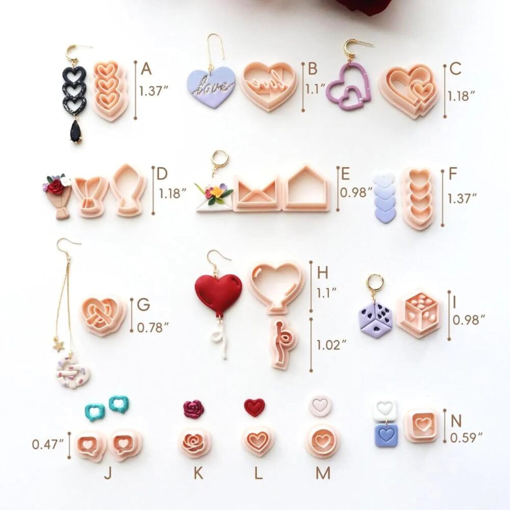 61-3YG0O0ML._SL1500_ Valentine Polymer Clay Cutter Set