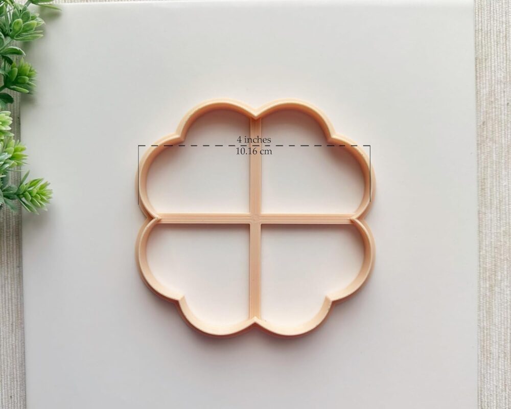 612Zk0nMKCL._SL1500_ 4 Leaf Clover Trinket Dish Cutter, Ring Dish Clay Cutter