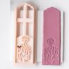 Bookmark Floral Stamp Clay Cutters, Flower Daisy Design