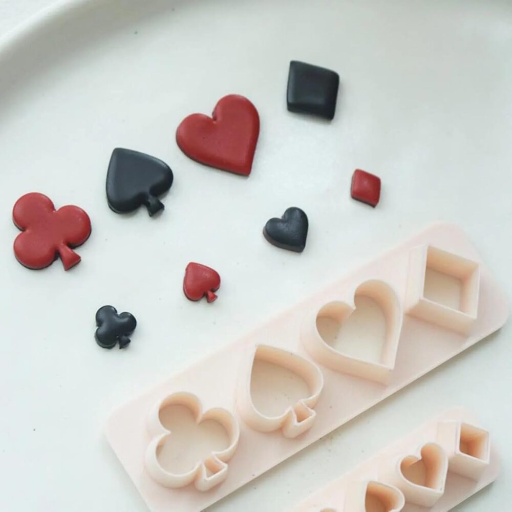 617vR-y-DLL._SL1500_ Playing Card Suit Symbol Polymer Clay Cutter Set