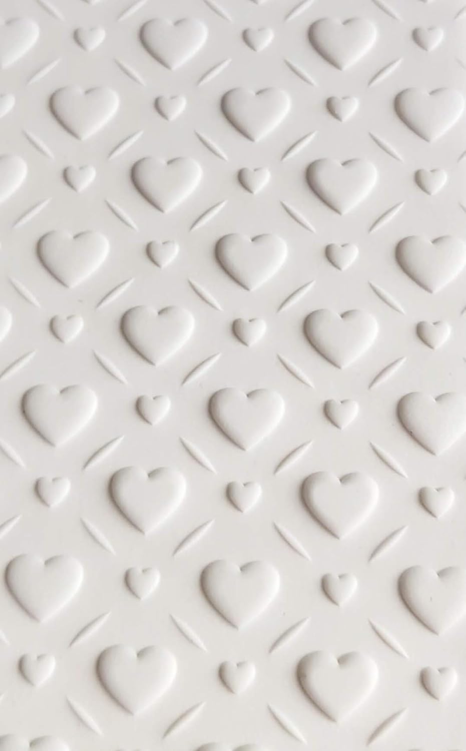 Texture Roller for Polymer Clay (Petite Heart Texture)