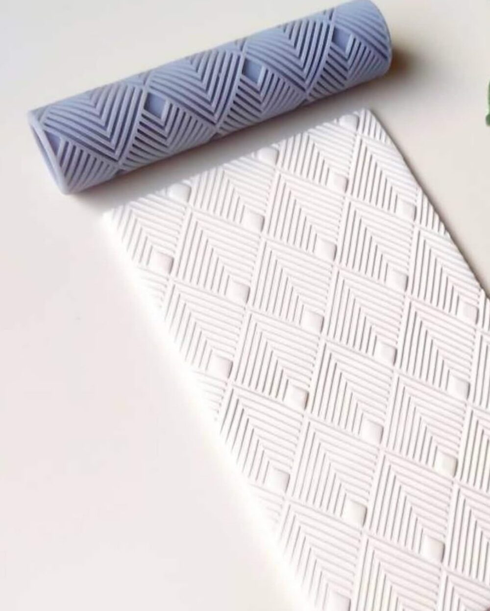 Texture Roller for Polymer Clay (Geometric Texture)