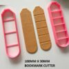 Bookmark Clay Cutters, Bookmark with Shelves