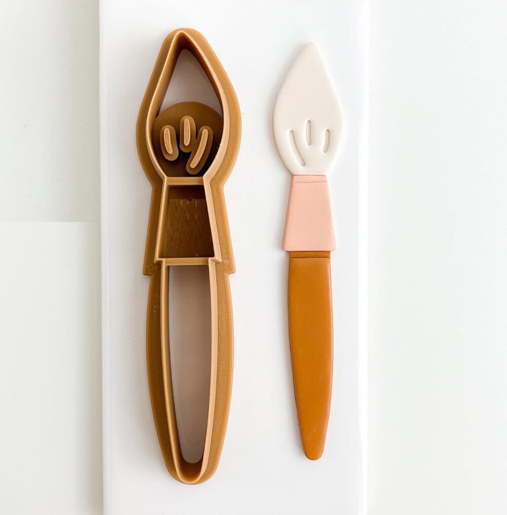 Bookmark Paintbrush Clay Cutters
