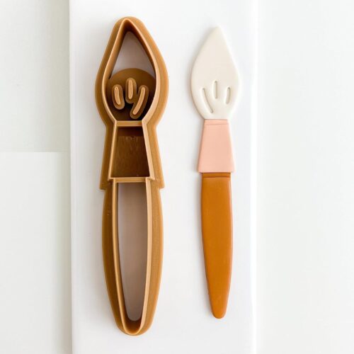 Bookmark Paintbrush Clay Cutters