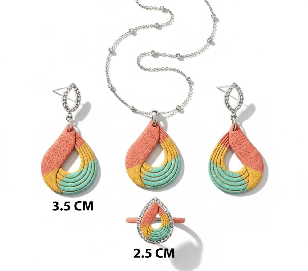 Bridal Teardrop Polymer Clay Cutters