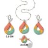 Bridal Teardrop Polymer Clay Cutters
