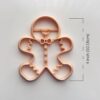 Gingerbread Man Trinket Dish Clay Cutter, Ring Dish Clay Cutter, JWELLERY Dish Clay Cutter. Home Decor, Fridge Magnet, DIY KIT