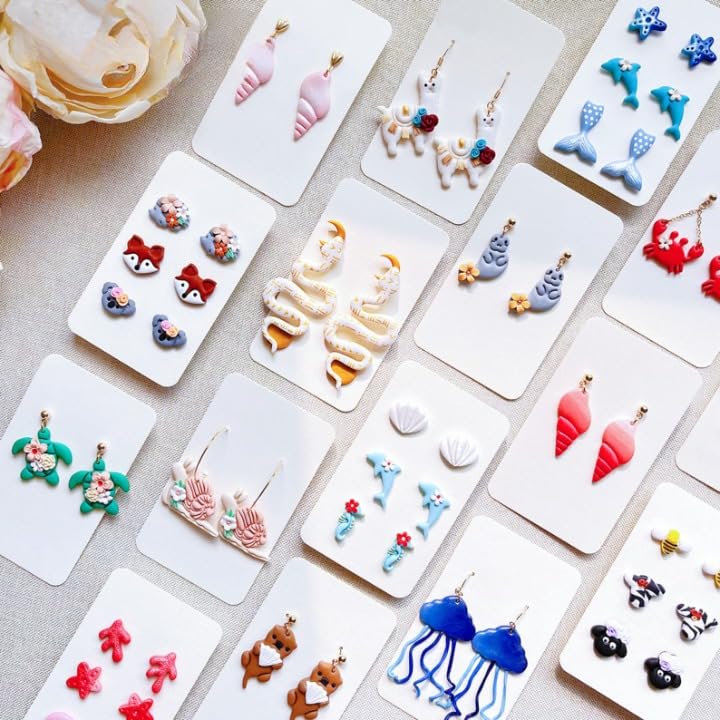 Polymer Clay Cutters, 12 Sea Life Shapes