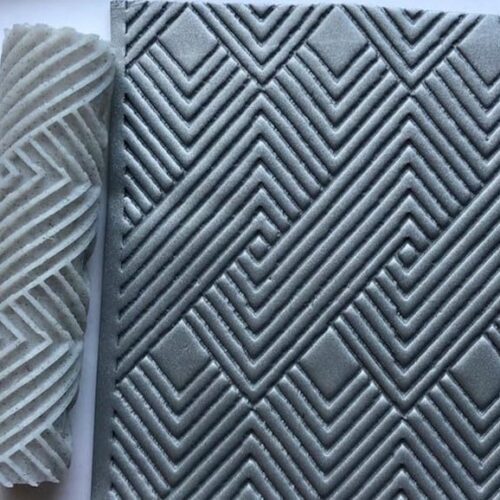 61bKlb7NxdL Texture Roller for Polymer Clay (D Geometric Texture)