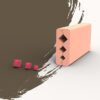 Polymer Clay Diamond Shape Bead Roller with 3 in 1 Diamond Shape Cutter Polymer Clay Earrings Tools