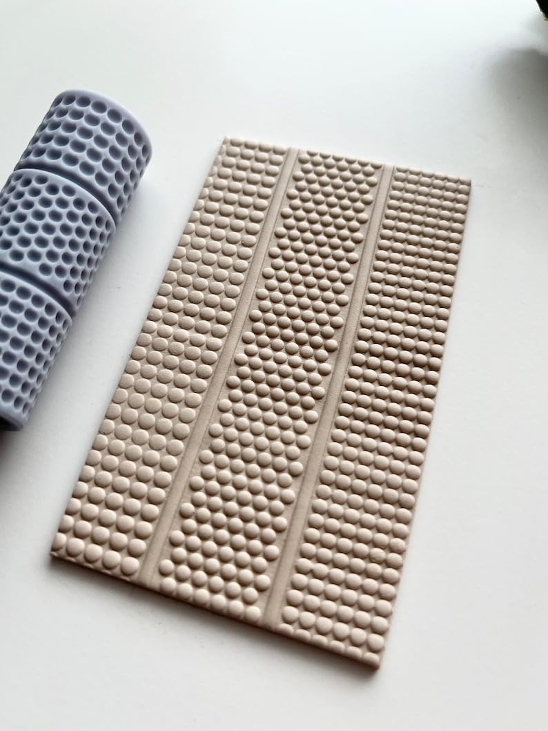Texture Roller for Polymer Clay (Beaded Texture)