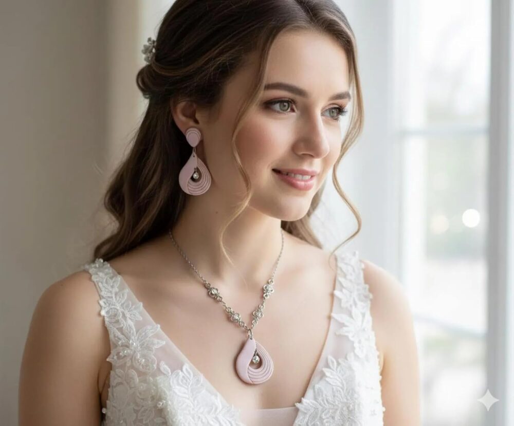 Bridal Teardrop Polymer Clay Cutters