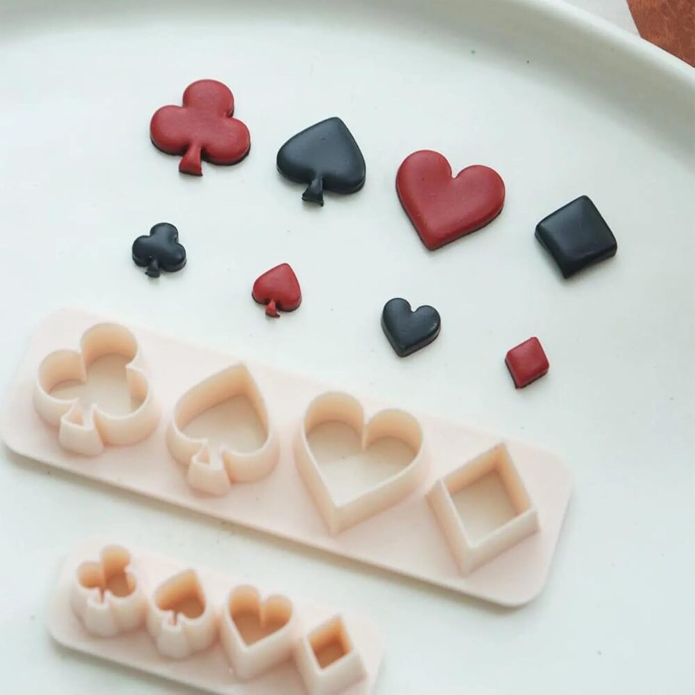 61nZ8KNTx9L._SL1500_ Playing Card Suit Symbol Polymer Clay Cutter Set