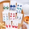 Polymer Clay Cutters, 12 Sea Life Shapes