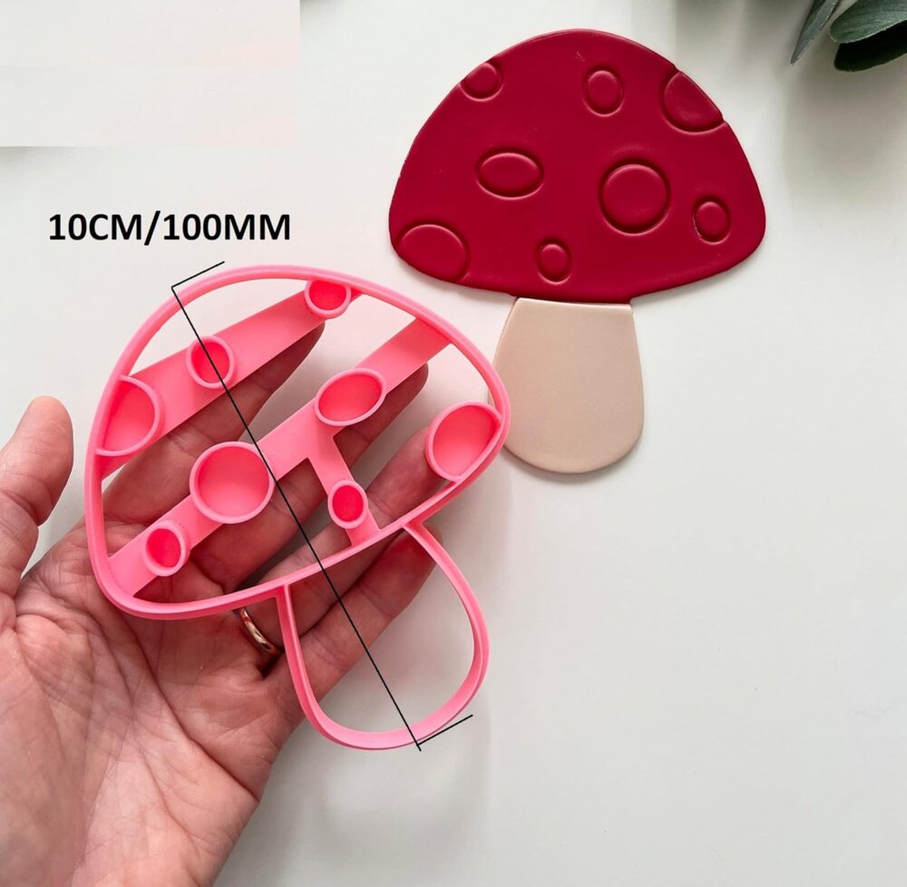 711FXpAtKUL._SL1500_ MUSHROOM Trinket Dish Cutter, Ring Dish Clay Cutter, JWELLERY Dish Clay Cutter