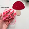 711FXpAtKUL._SL1500_ MUSHROOM Trinket Dish Cutter, Ring Dish Clay Cutter, JWELLERY Dish Clay Cutter