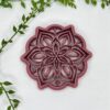 Mandala Trinket Dish Cutter | 10Cm Flower Clay Cutter