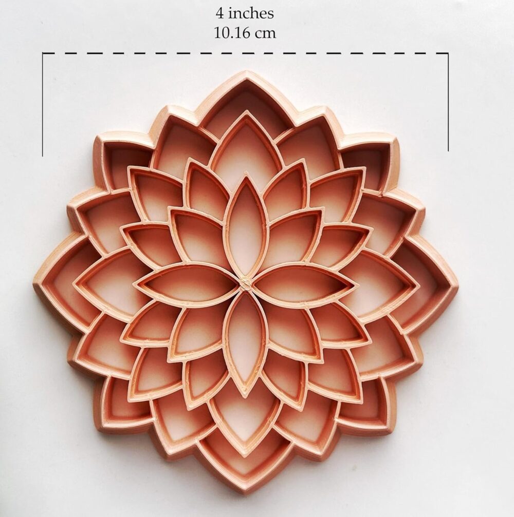 Lily Trinket Dish Cutter, Ring Dish Clay Cutter
