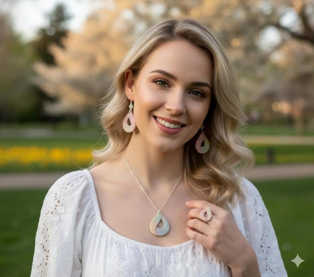 Bridal Teardrop Polymer Clay Cutters