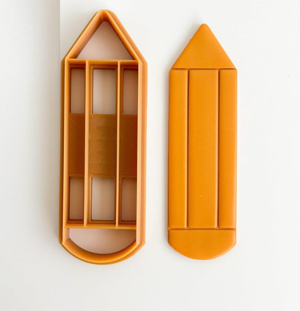 Bookmark Pencil Clay Cutters