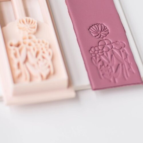 Bookmark Floral Stamp Clay Cutters, Flower Daisy Design