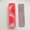 Bookmark Clay Cutters,Daisy Flower EMBOSSWD Design