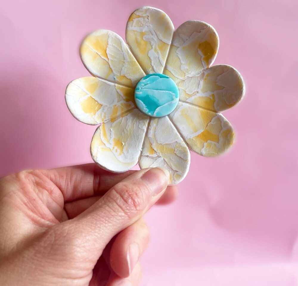 Flower 8 Petals Trinket Dish Cutter, Ring Dish Clay Cutter