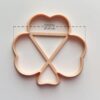 Clover 3 Leaf Trinket Dish Cutter, Ring Dish Clay Cutter, JWELLERY Dish Clay Cutter