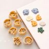 Summer Studs II Ocean Theme Clay Cutters, Fish, Turtle, Shell Shapes