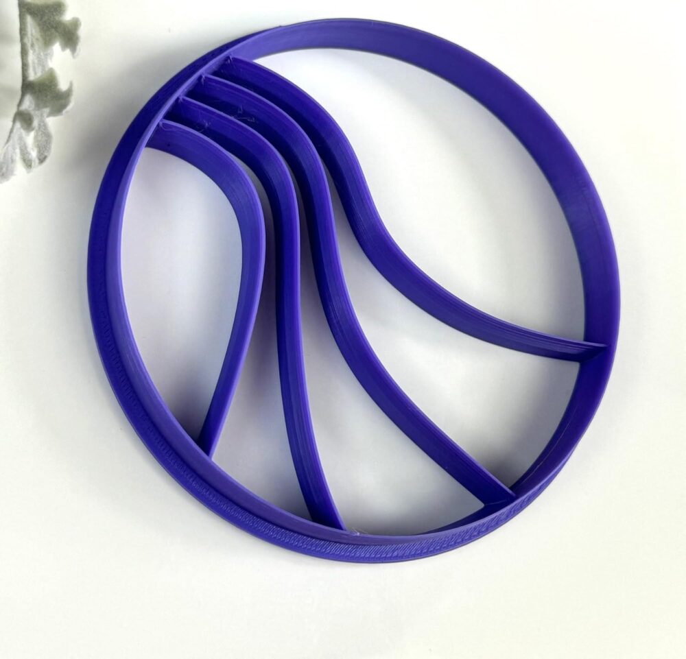 Trinket Dish Cutters, (Swirl Emboss Trinket Dish)