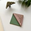 71OBAYSHQFL._SL1500_ Polymer Clay Cutter, Corner Bookmark Polymer Clay Embossed Cutter Set, 12 Pieces, Easy to Use, All Season