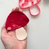 71Rlc2XW7mL._SL1500_ MUSHROOM Trinket Dish Cutter, Ring Dish Clay Cutter, JWELLERY Dish Clay Cutter