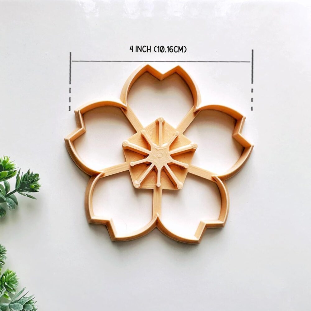 Sakura Trinket Dish Cutter, Ring Dish Clay Cutter